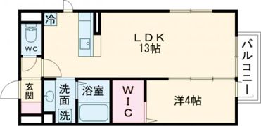 D-room的場の間取り画像