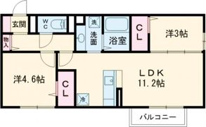 D-room的場の間取り画像
