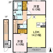 クレアージュの間取り画像