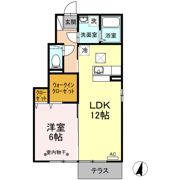モダンコート古上条の間取り画像