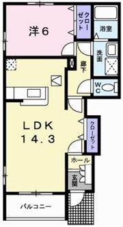 サニーガーデンの間取り画像