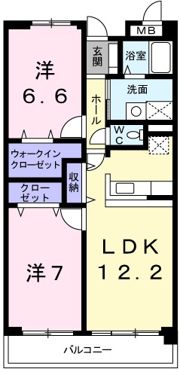 グレイス・セイバリーの間取り画像