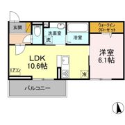 メディオ 寺田の間取り画像