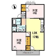 東山ハイツ A棟の間取り画像