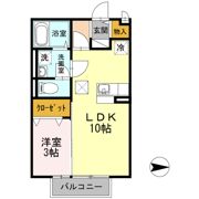 ガーデンヒルズ荒木の間取り画像