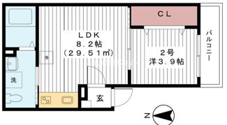 フィオーレの間取り画像