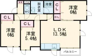 サイト エフ（Site Ef）の間取り画像
