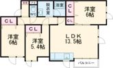 サイト エフ（Site Ef）の間取り画像
