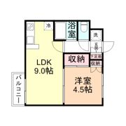 ソレイユ野村深田町の間取り画像