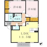 グランモア航 A棟の間取り画像