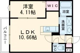 パルフェットの間取り画像