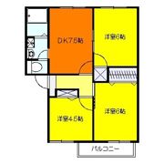 ルミエールエビナの間取り画像