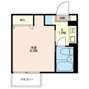 フレグランスやまとの間取り画像