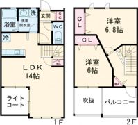 プレミアムアイランド上峰IIIの間取り画像