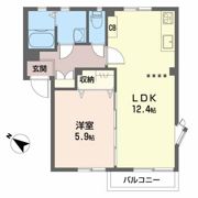フレグランス道添Cの間取り画像