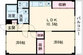 サンハイツ歴木の間取り画像