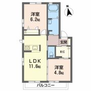 トロフィー クラウンの間取り画像