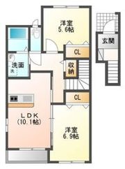 Aina Garden 新池下の間取り画像