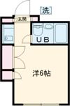 拝島ハイツの間取り画像