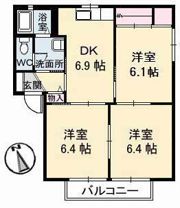 オール・ヴィラーヌ A棟の間取り画像