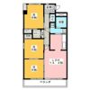 リバーズマンション築捨IIの間取り画像