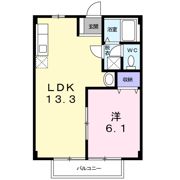 クローバーの間取り画像