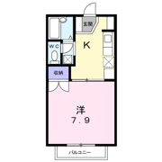 山口ハイツの間取り画像