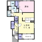 グレイスコートⅠの間取り画像