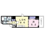 ココ クレメント 1の間取り画像