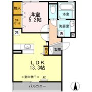 アウトゥーノ尾張部の間取り画像