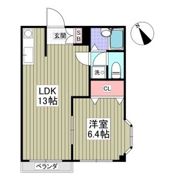 エルディムパークサイドの間取り画像