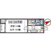 ミモザの間取り画像