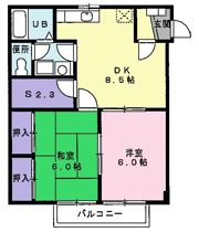 コソーの間取り画像