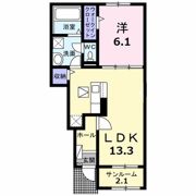 ペルラ（PERLA）の間取り画像