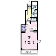 エフ・エレガント Bの間取り画像