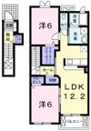 サンライズ・ヴィラ Bの間取り画像