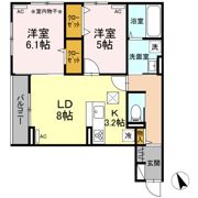 Dーroom銀杏町の間取り画像