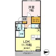 シエルブルーの間取り画像