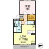 シエルブルーの間取り画像