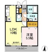 マレアガーデン新横浜Aの間取り画像