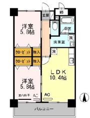 サンフォーレ・1989の間取り画像