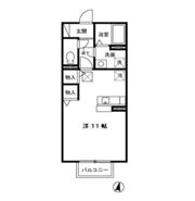 モナリエ川上の間取り画像