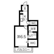 ララハイツの間取り画像