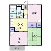 サンライズ宮の下の間取り画像