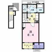 ヴェルジェ Ⅰの間取り画像