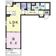 レヴァレンス岸部の間取り画像