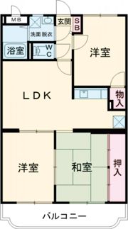 ユーミーSAKAEの間取り画像