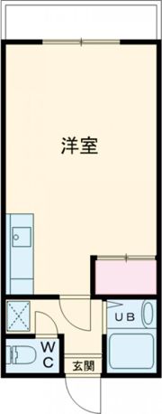 アルカディア笹野の間取り画像