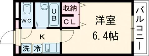 アステール鴻之台の間取り画像