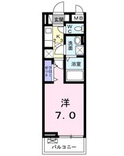 キングキャッスル 弐番館の間取り画像
